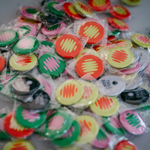 Tikka Tin Badges x8 designs
